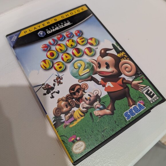 Super Monkey Ball 2 (Nintendo Gamecube 2002 CIB) Complete in Box with Manual - Picture 1 of 7